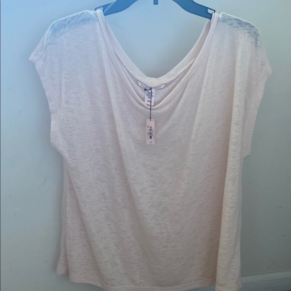 Victoria's Secret Light Pink Muscle Tee